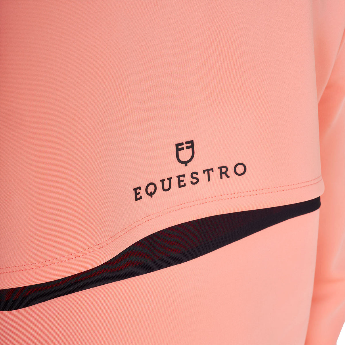 Equestro Women's cut out hoodie