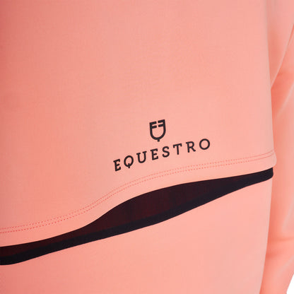Equestro Women's cut out hoodie