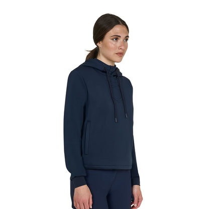 Equestro Women's cut out hoodie