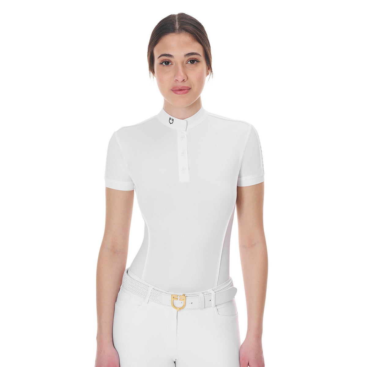 Equestro Women's competition body polo shirt