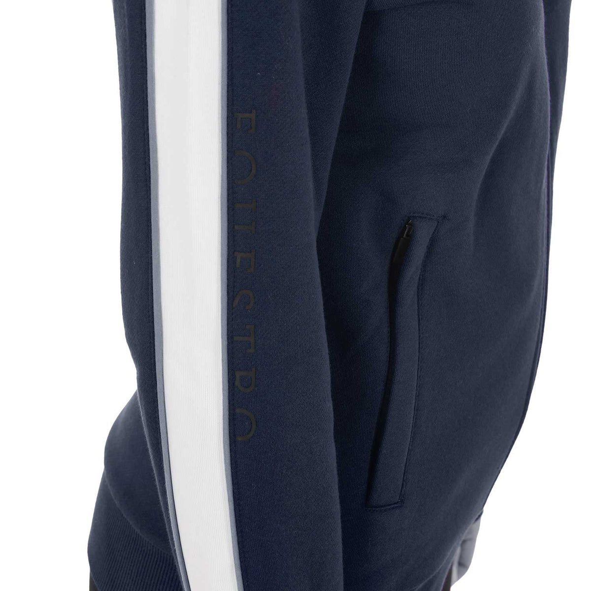 Equestro Women's hooded sweatshirt with front zip