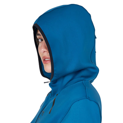 Equestro Women's technical sweatshirt in jersey with zip