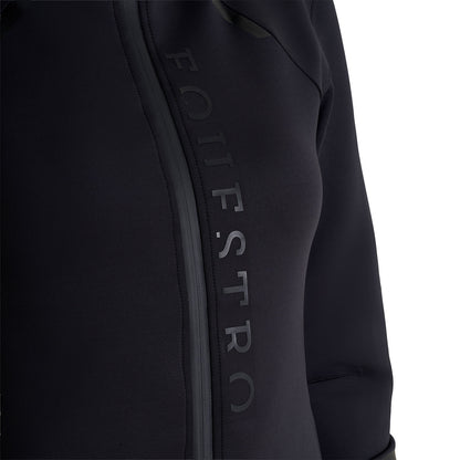 Equestro Women's technical sweatshirt in jersey with zip