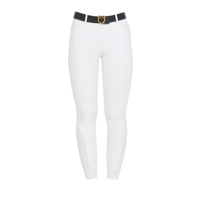 Equestro Women's full grip high waisted breeches with fleece lining inside