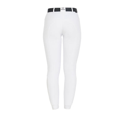 Equestro Women's full grip high waisted breeches with fleece lining inside