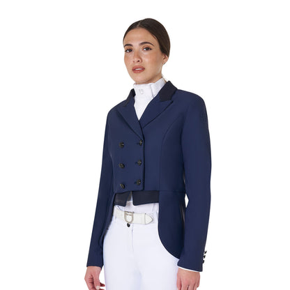 Equestro Women's competition dressage half tailcoat