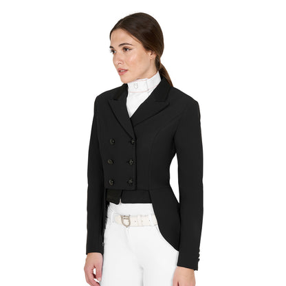 Equestro Women's competition dressage half tailcoat