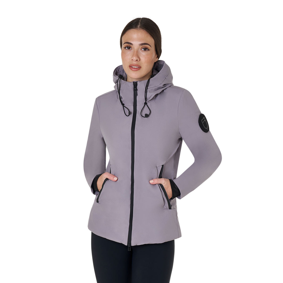 Equestro Down jacket water and wind repellent