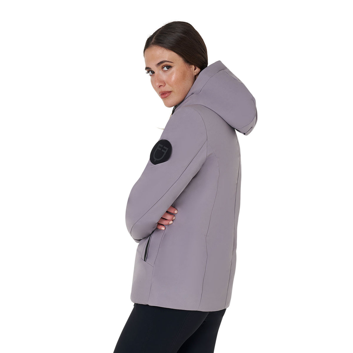 Equestro Down jacket water and wind repellent