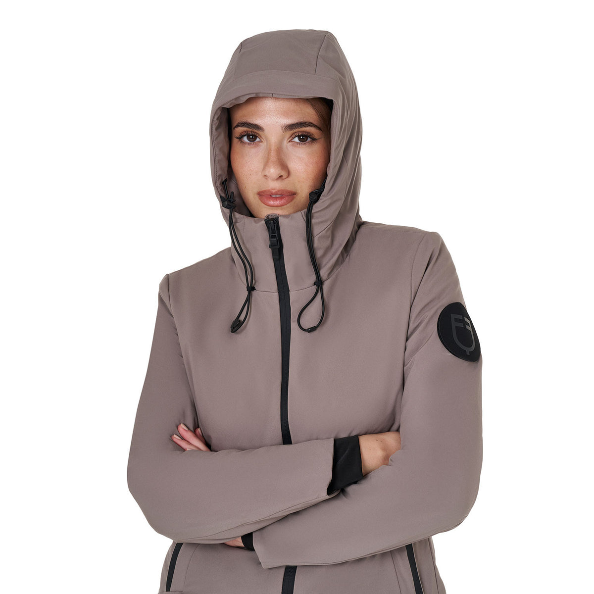 Equestro Down jacket water and wind repellent