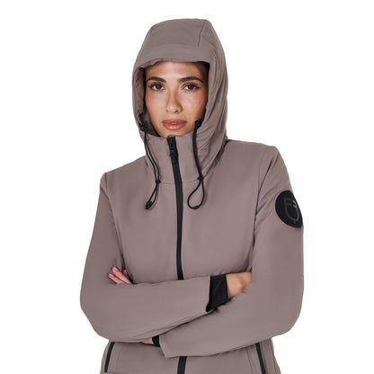Equestro Down jacket water and wind repellent