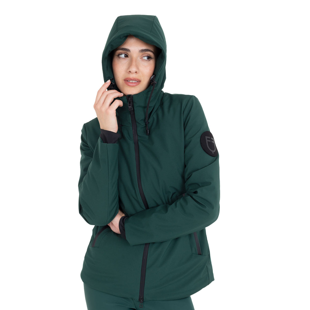 Equestro Down jacket water and wind repellent