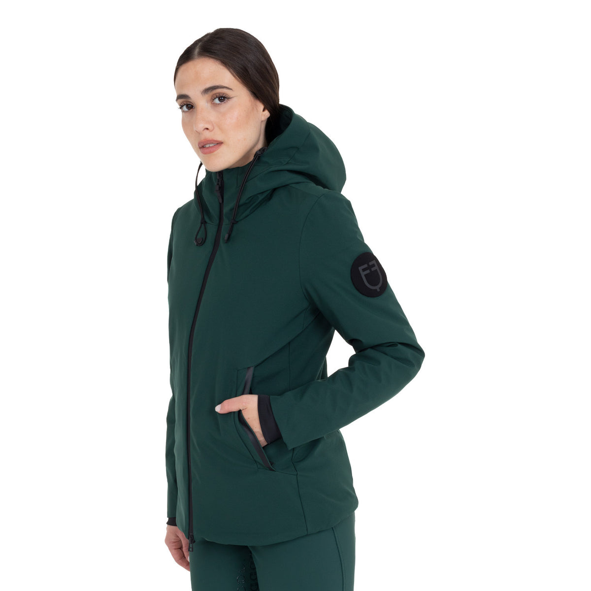 Equestro Down jacket water and wind repellent