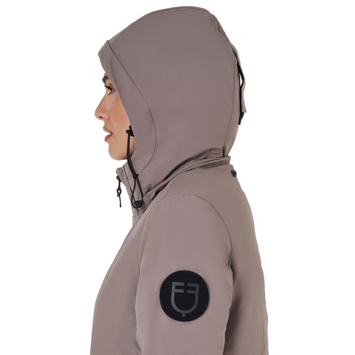 Equestro Women’s down jacket water-repellent and wind-proof