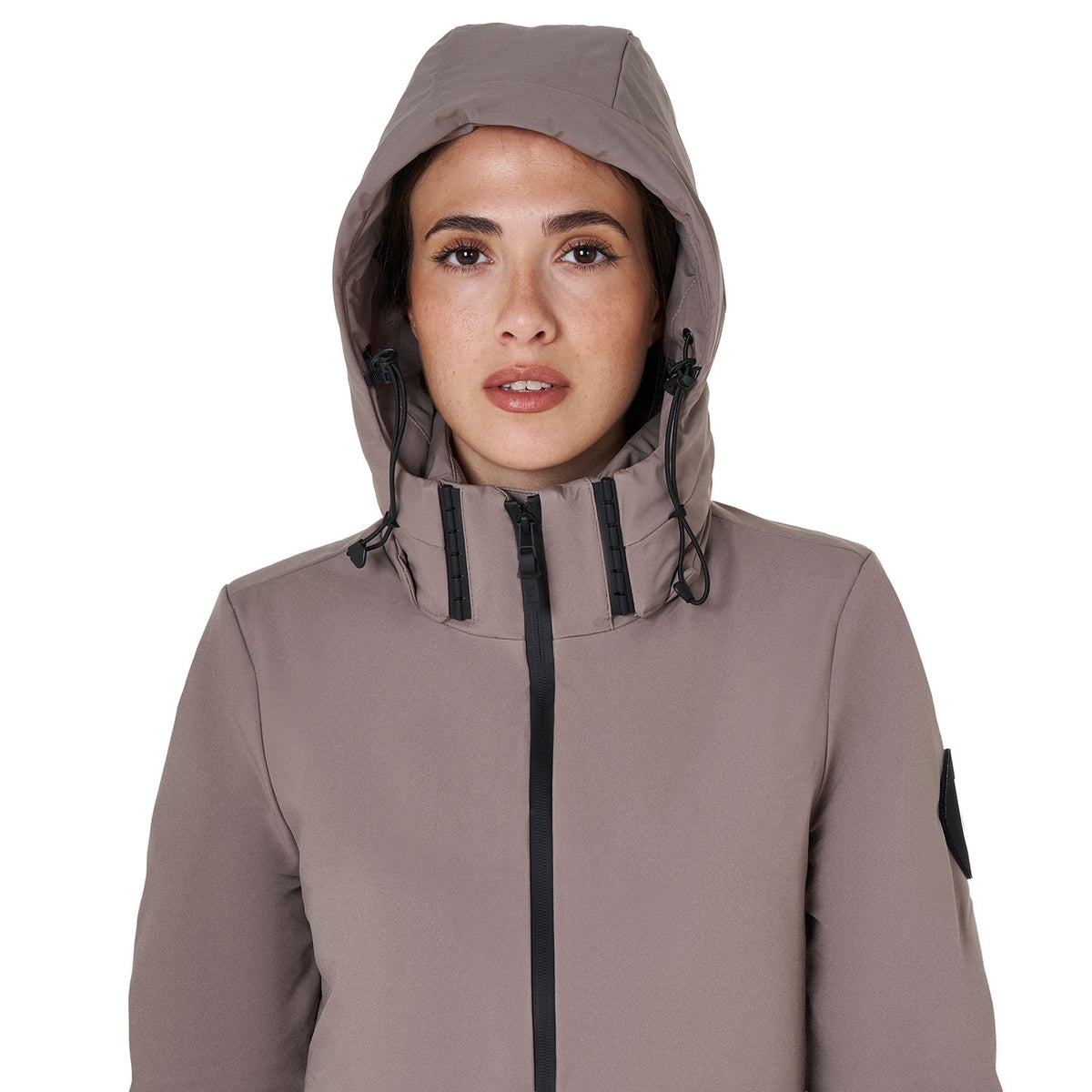 Equestro Women’s down jacket water-repellent and wind-proof