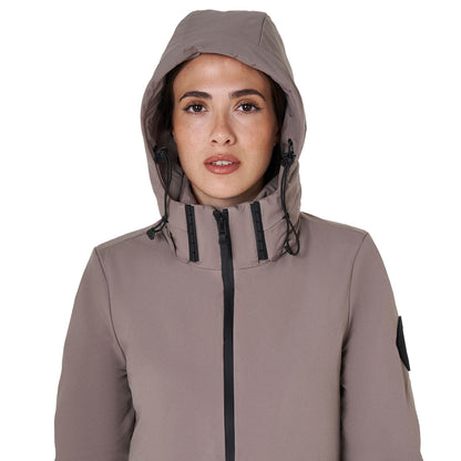 Equestro Women’s down jacket water-repellent and wind-proof