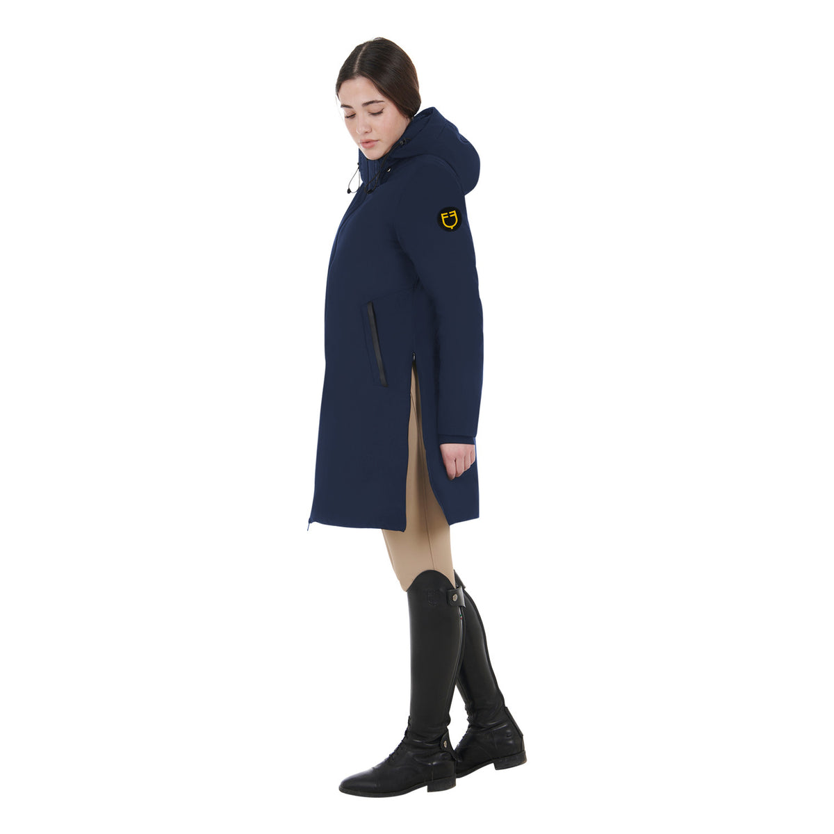 Equestro Women’s down jacket water-repellent and wind-proof