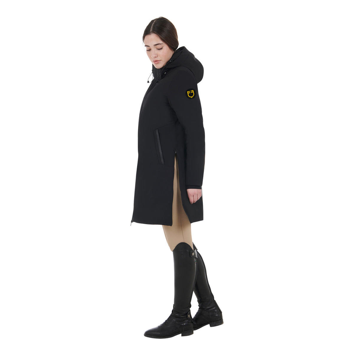 Equestro Women’s down jacket water-repellent and wind-proof
