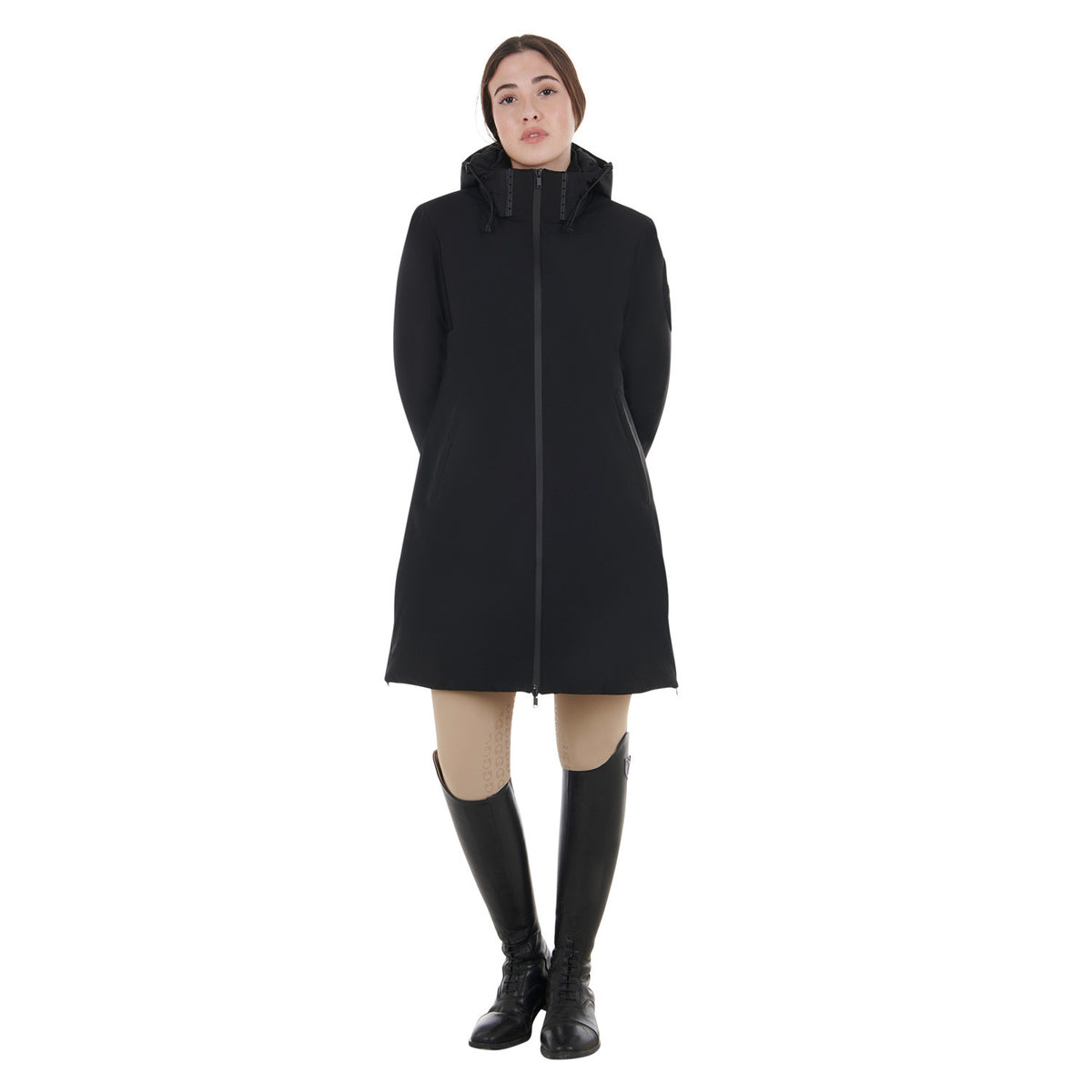 Equestro Women’s down jacket water-repellent and wind-proof