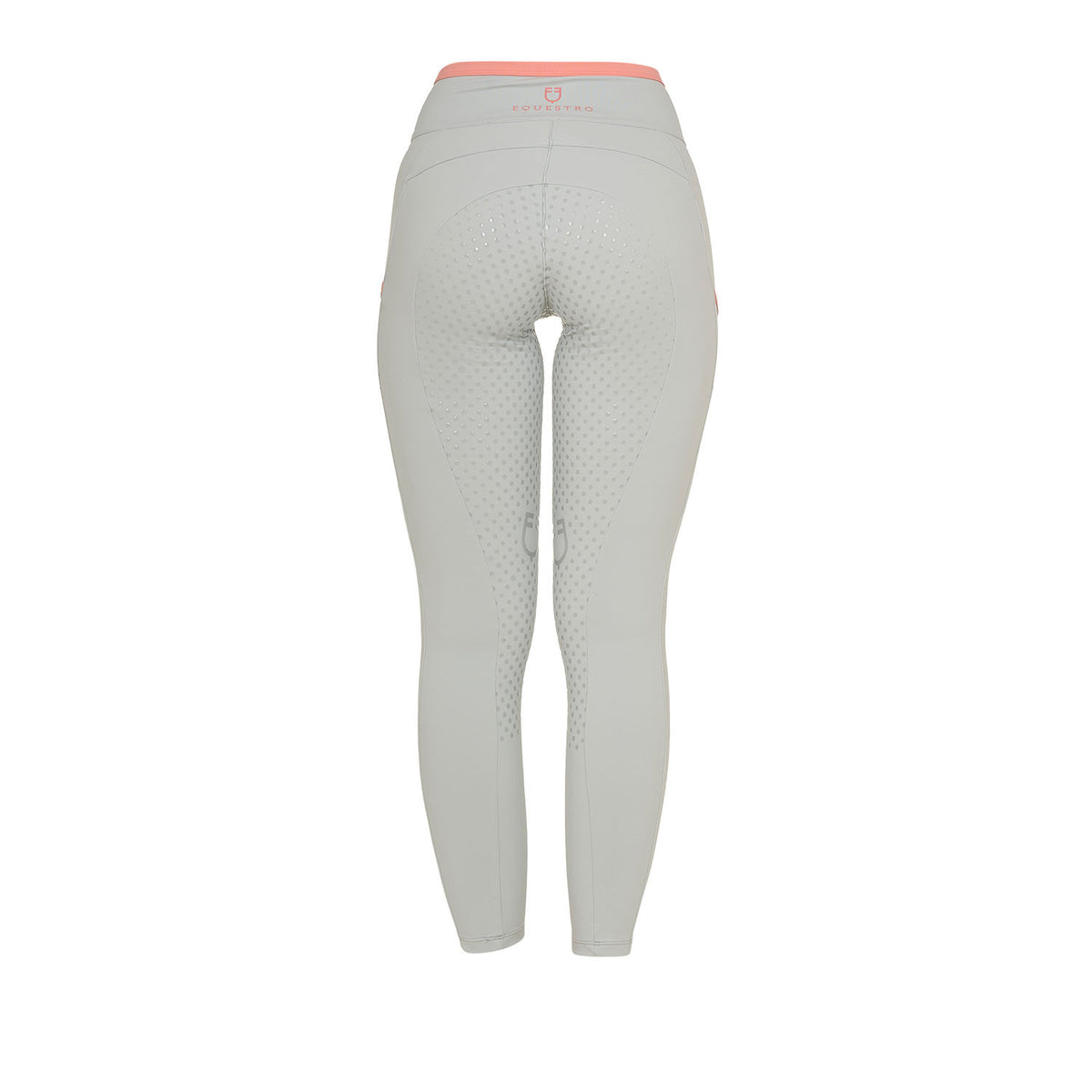Equestro Women's leggings with perforated decorations