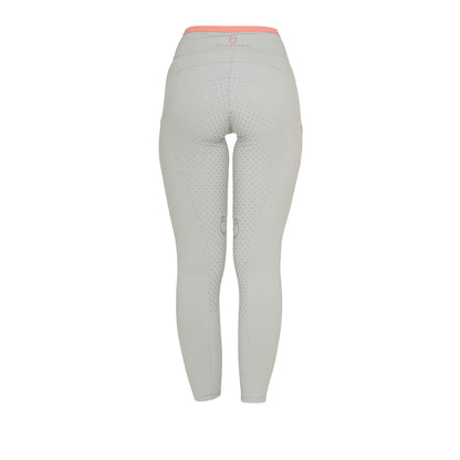 Equestro Women's leggings with perforated decorations