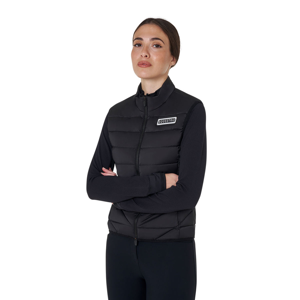 Equestro Women's nylon vest
