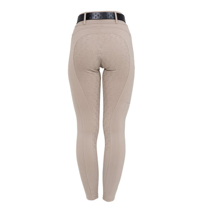 Equestro Women's high-waisted leggings with belt loops
