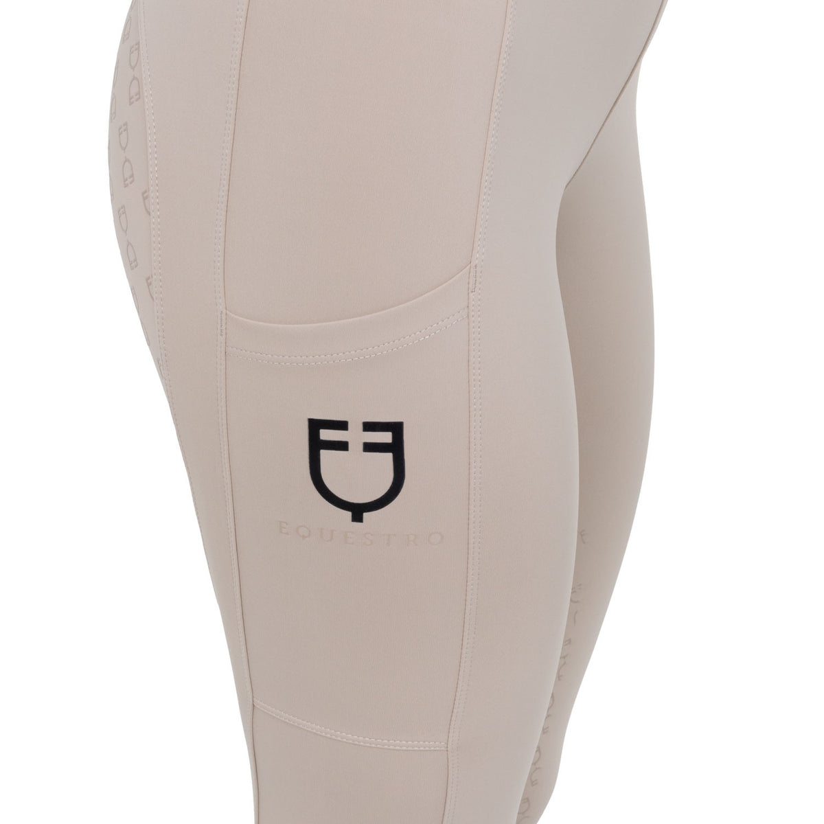 Equestro Women's high-waisted leggings with belt loops
