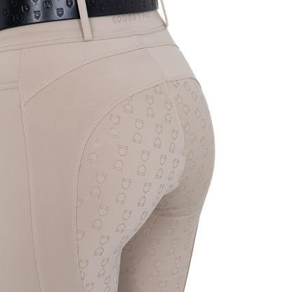 Equestro Women's high-waisted leggings with belt loops