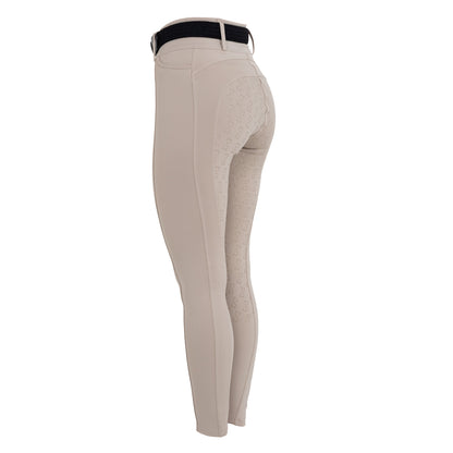 Equestro Women's high-waisted leggings with belt loops