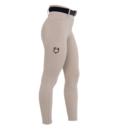 Equestro Women's high-waisted leggings with belt loops