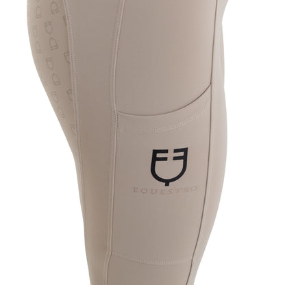 Equestro Women's high-waisted leggings with belt loops