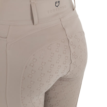 Equestro Women's high-waisted leggings with belt loops