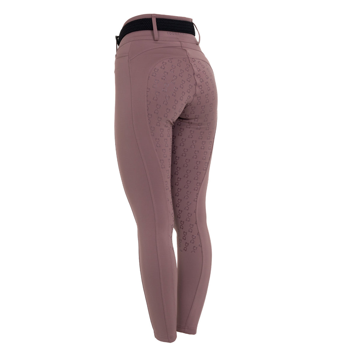 Equestro Women's high-waisted leggings with belt loops