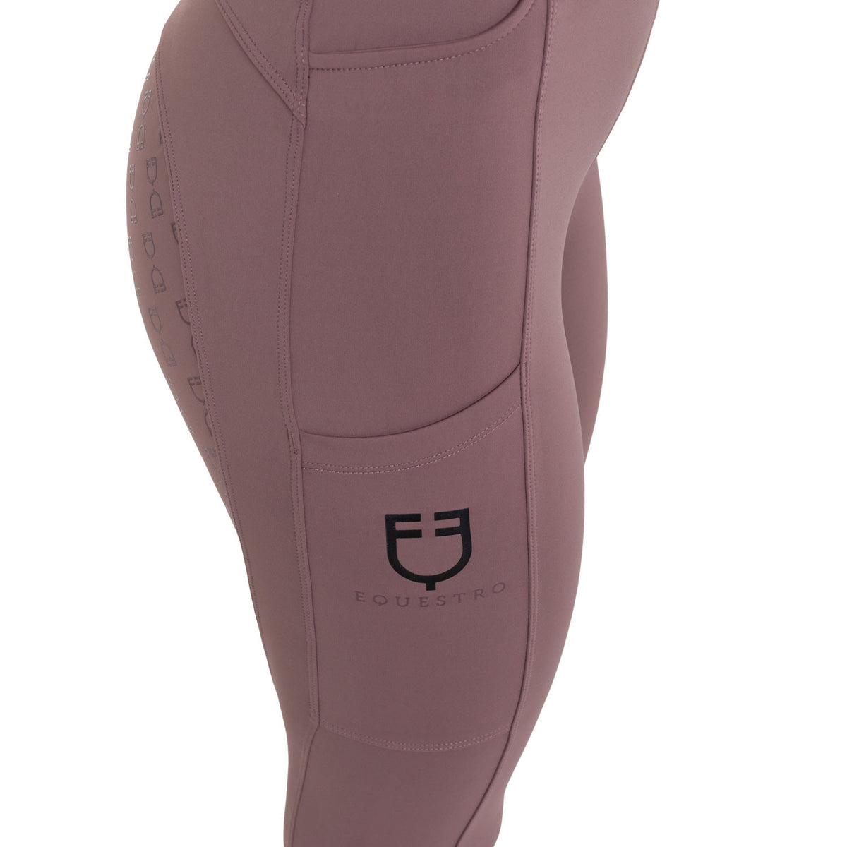 Equestro Women's high-waisted leggings with belt loops