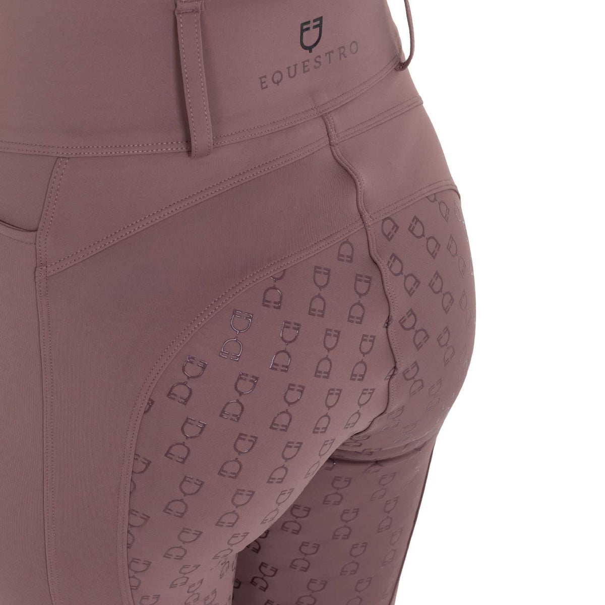 Equestro Women's high-waisted leggings with belt loops
