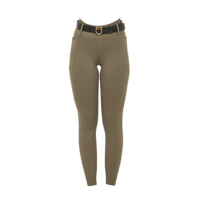 Equestro Women's high-waisted leggings with belt loops