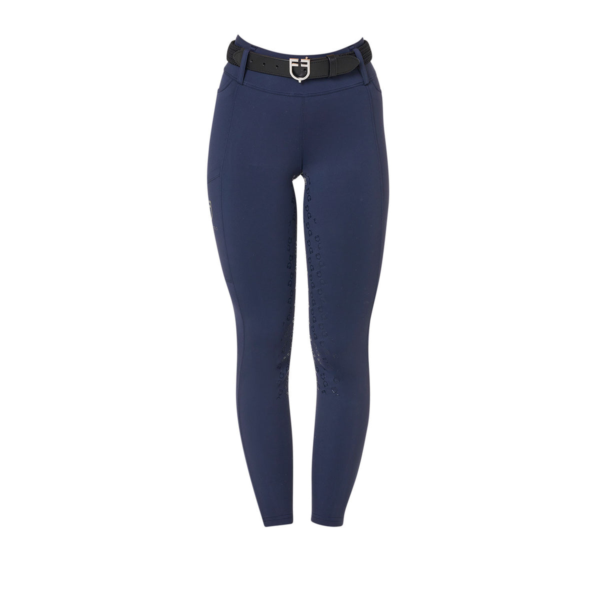 Equestro Women's high-waisted leggings with belt loops