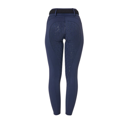 Equestro Women's high-waisted leggings with belt loops