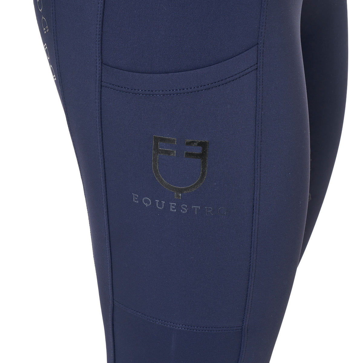 Equestro Women's high-waisted leggings with belt loops