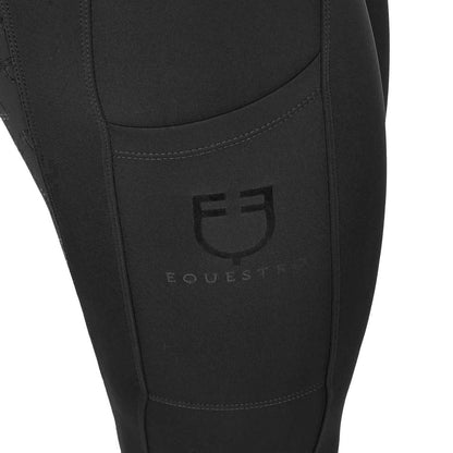Equestro Women's high-waisted leggings with belt loops