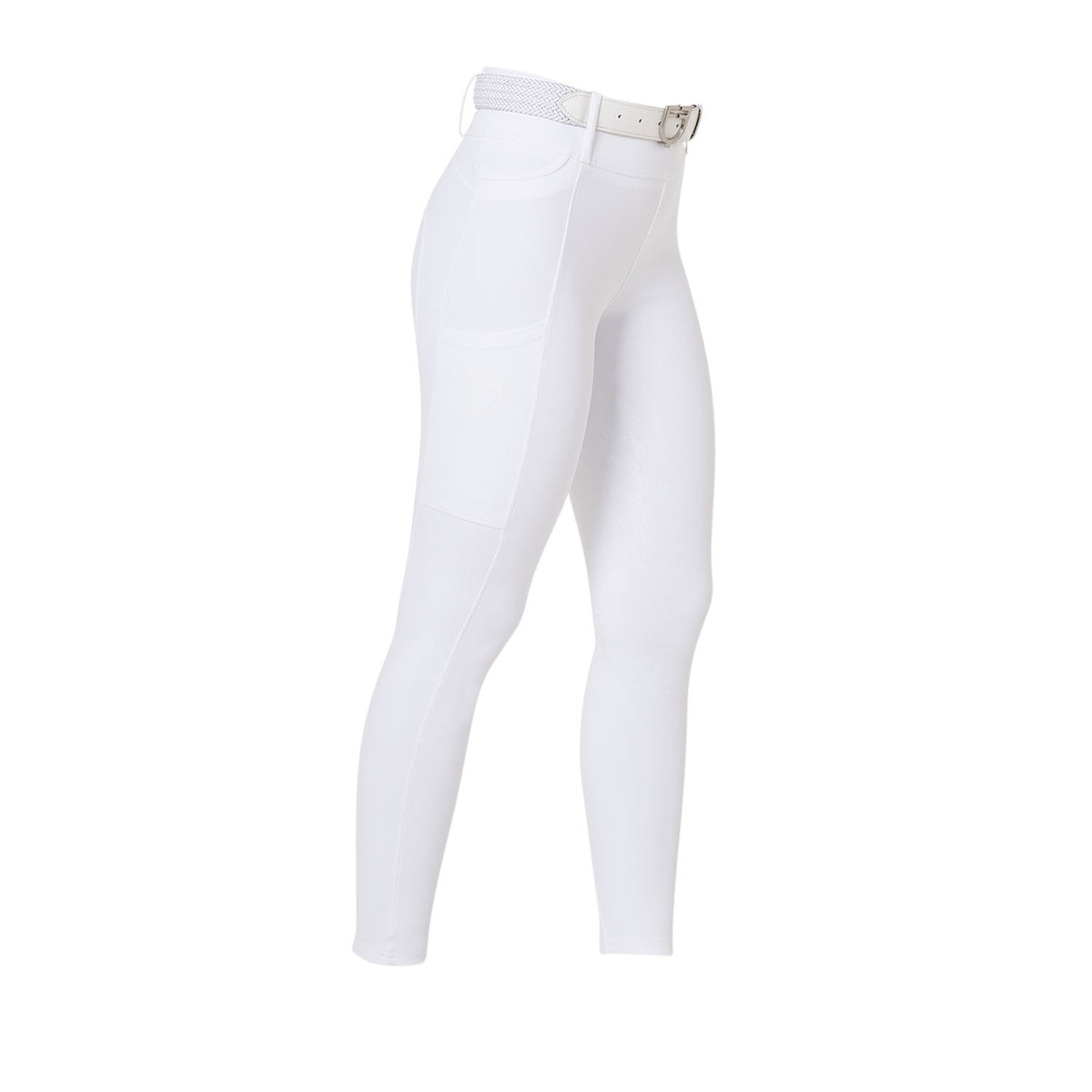 Equestro Women's high-waisted leggings with belt loops