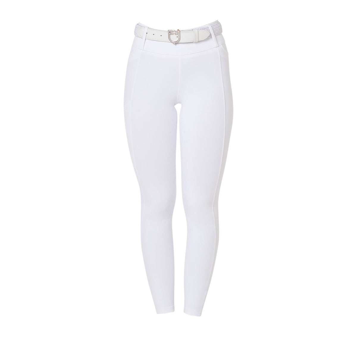 Equestro Women's high-waisted leggings with belt loops