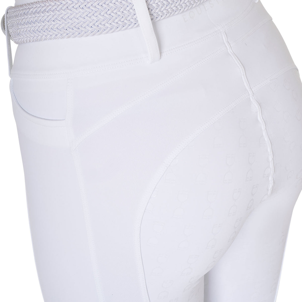 Equestro Women's high-waisted leggings with belt loops