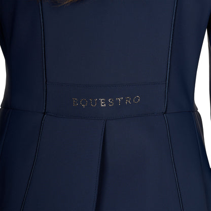 Equestro Women's tailocoat in technical fabric with rhinestones