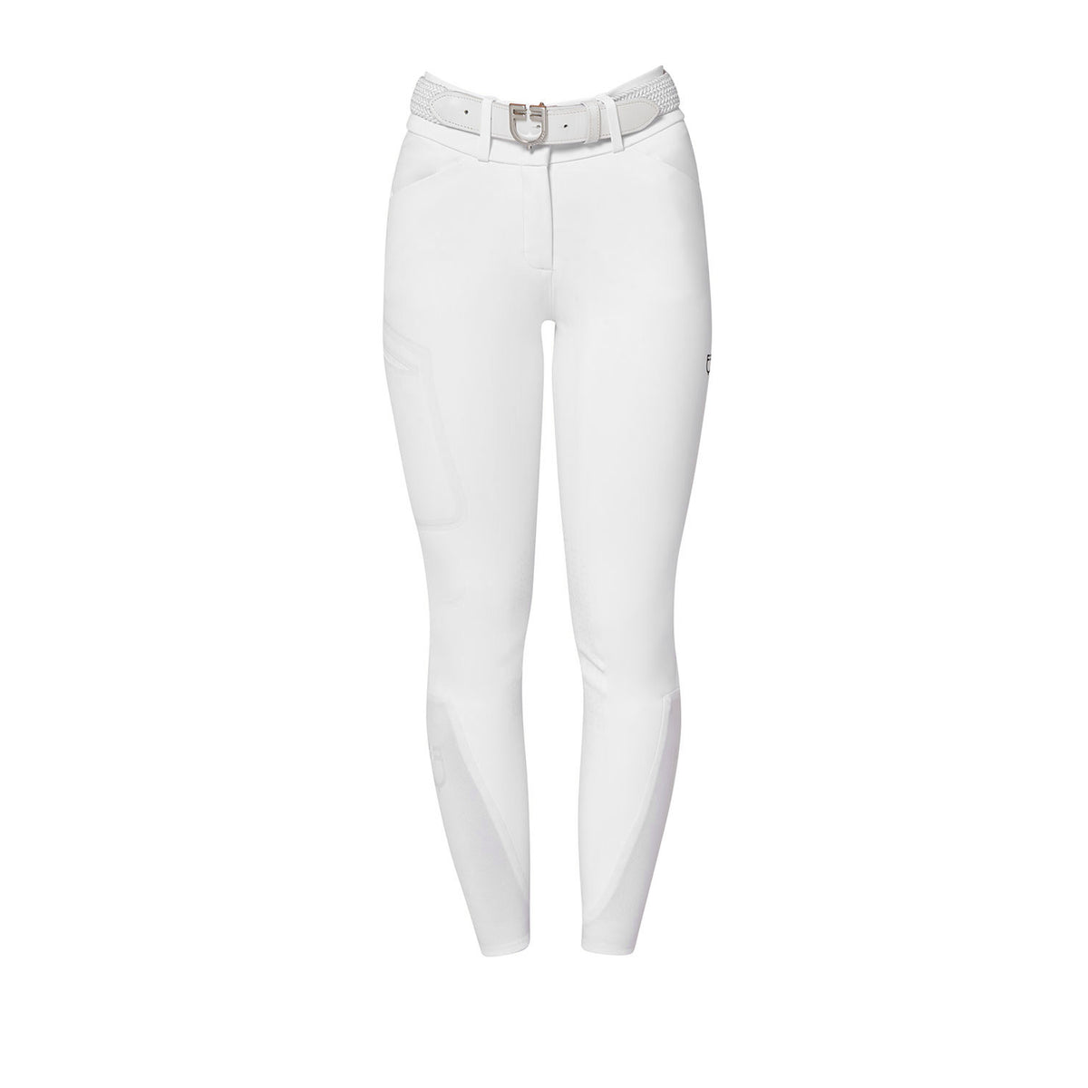 Equestro Women's Ridertechnology Knee Grip High Waist Breeches