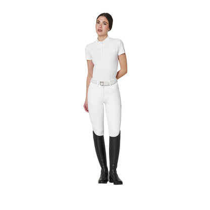Equestro Women's Ridertechnology Knee Grip High Waist Breeches