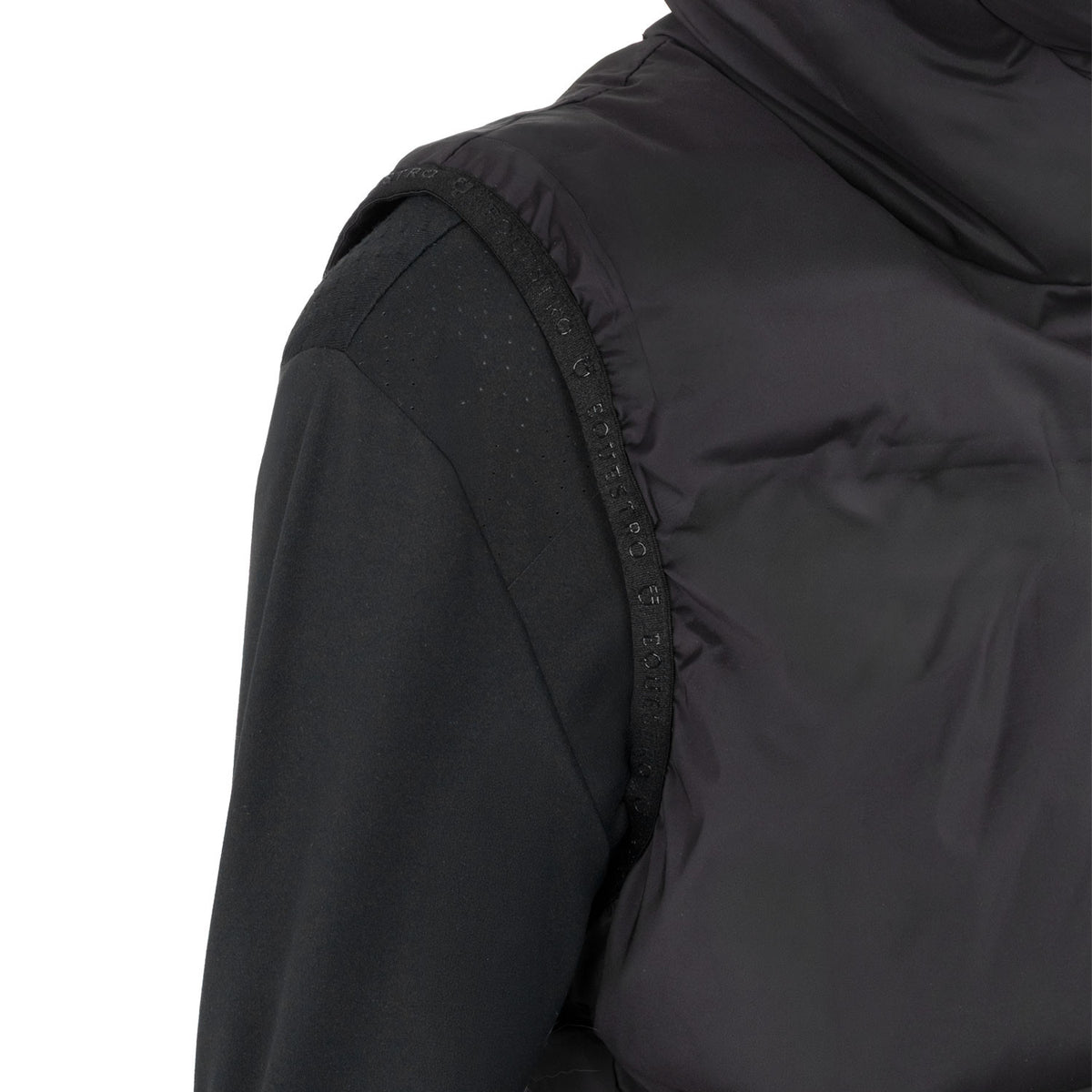 Equestro Women’s technical sleeveless jacket with hood Ridertechnology