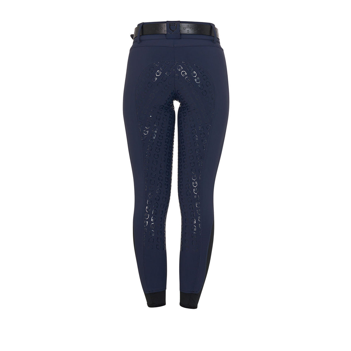 Equestro Women's high-waisted knee grip breeches with fleece lining