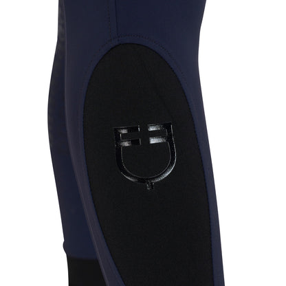 Equestro Women's high-waisted knee grip breeches with fleece lining